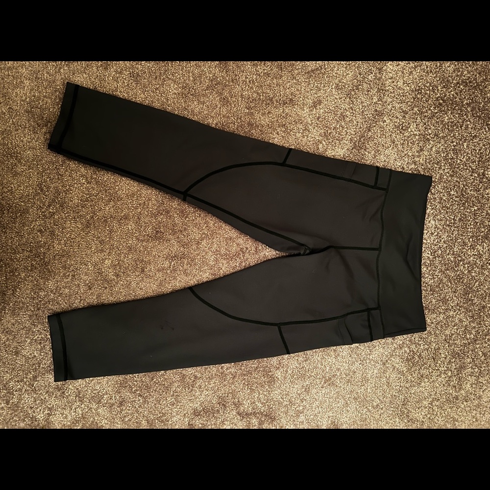 Zyia black tights size 6/8. Excellent used condition